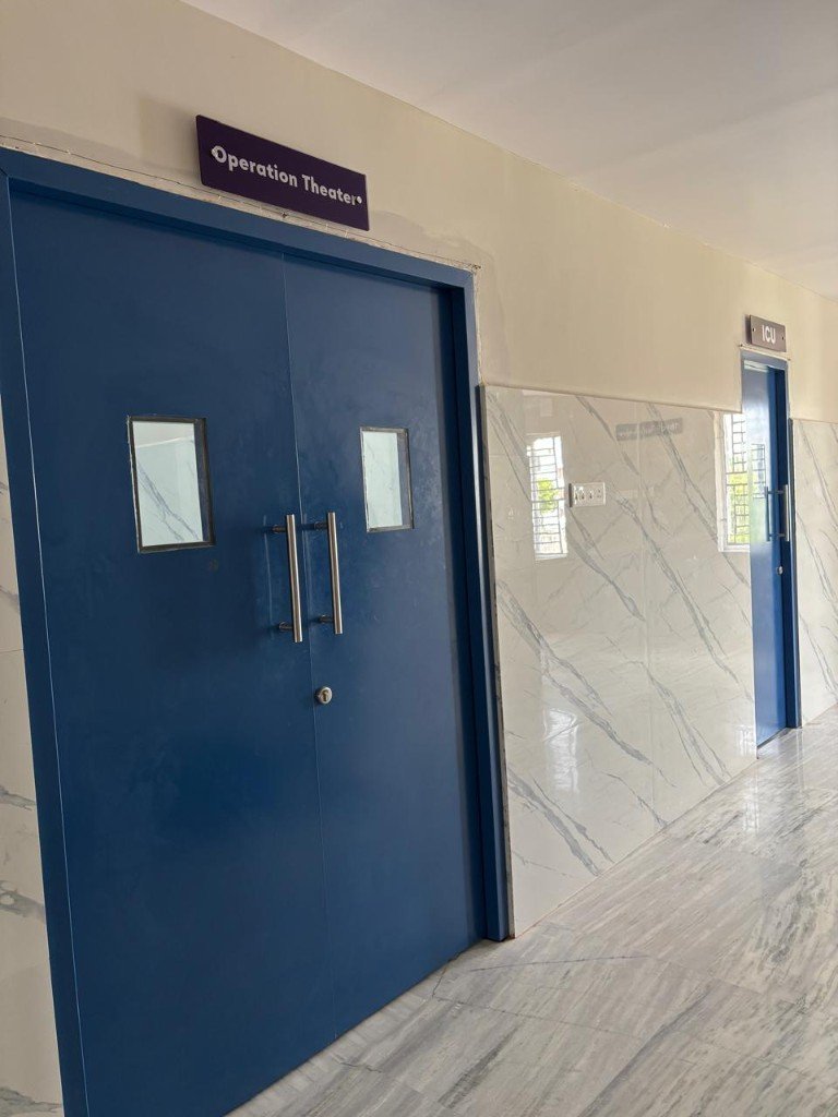 Operation theatre and ICU corridor
