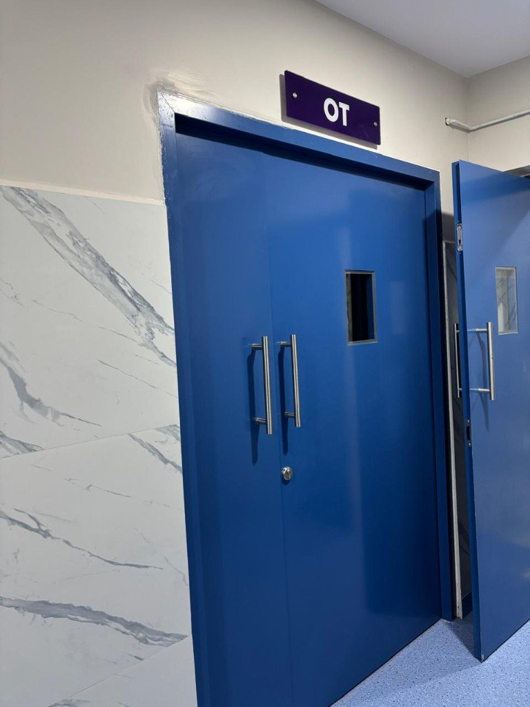 Operation theatre entrance